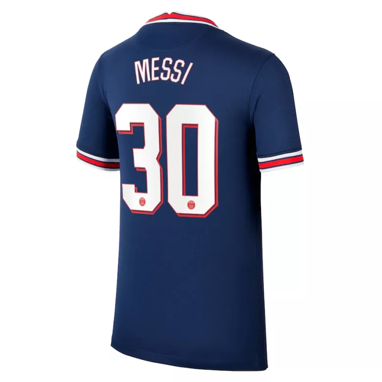 Replica Messi #30 PSG Home Jersey 2021/22 By Jordan- UCL Edition - vstockx