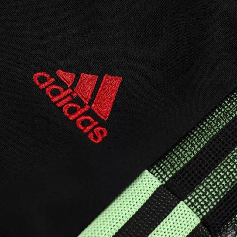 Manchester United Jacket Tracksuit 2021/22 Kids Black - vstockx