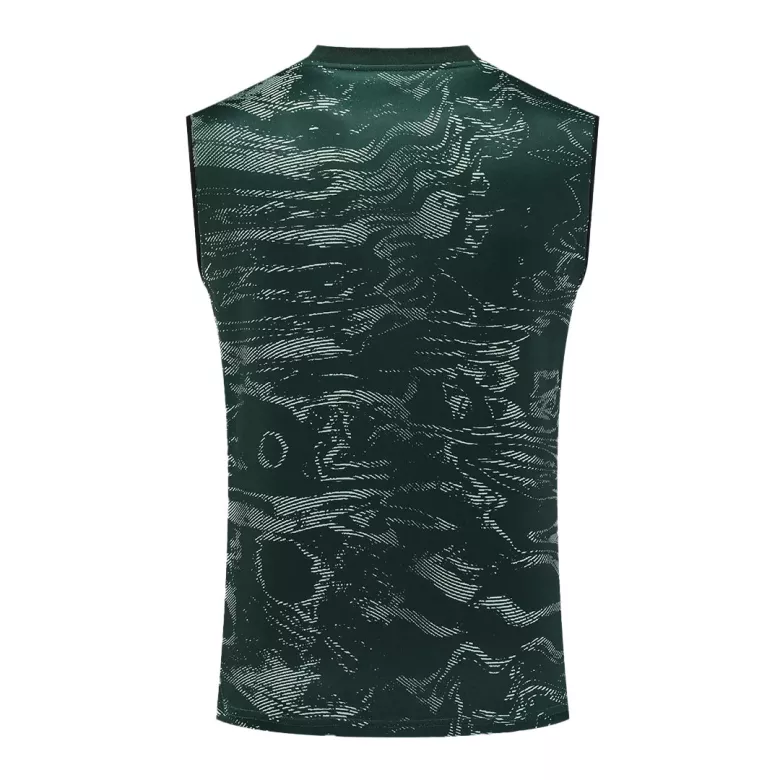 Real Madrid Jerseys Sleeveless Training Kit 2022/23 Green - vstockx
