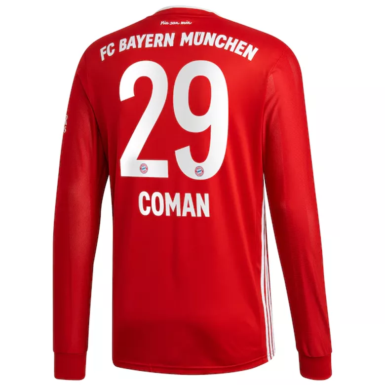 COMAN #29 Bayern Munich Home Soccer Jersey 2020/21 - vstockx