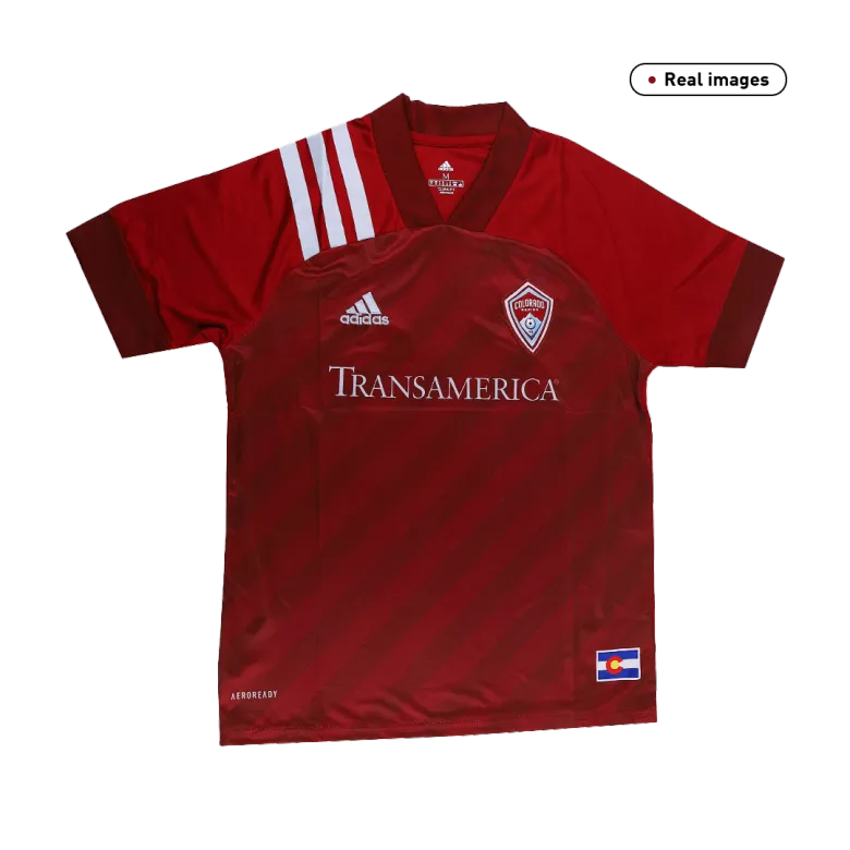 Colorado Rapids Home Soccer Jersey 2020 - vstockx