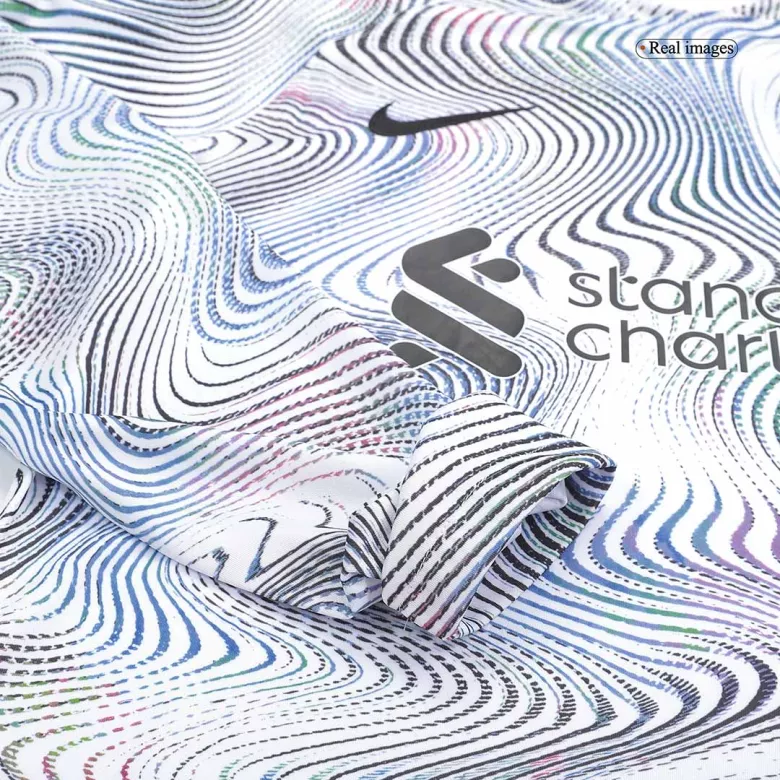 Liverpool Away Long Sleeve Soccer Jersey 2022/23 - vstockx