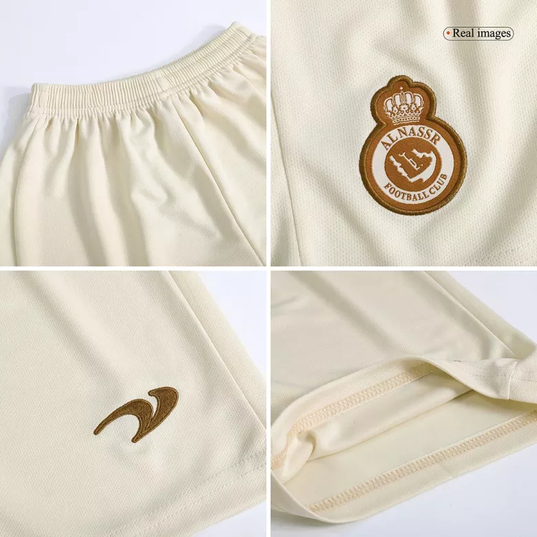 Al Nassr Third Away Kids Jerseys Kit 2022/23 - vstockx