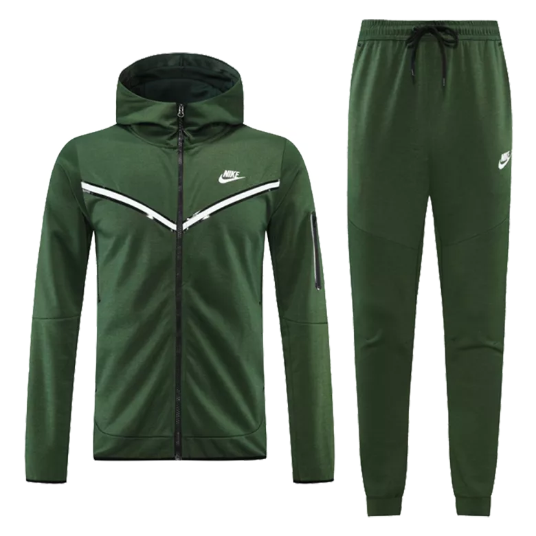 Hoodie Jacket Customize Tracksuit Green - vstockx