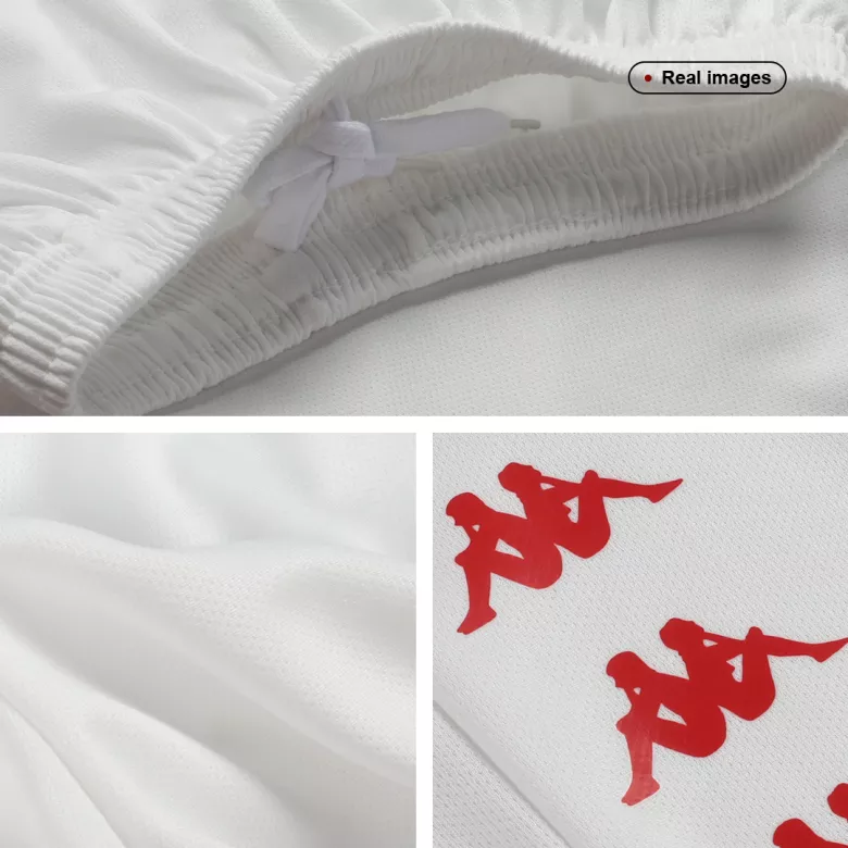 AS Monaco FC Home Kids Soccer Jerseys Kit 2022/23 - vstockx