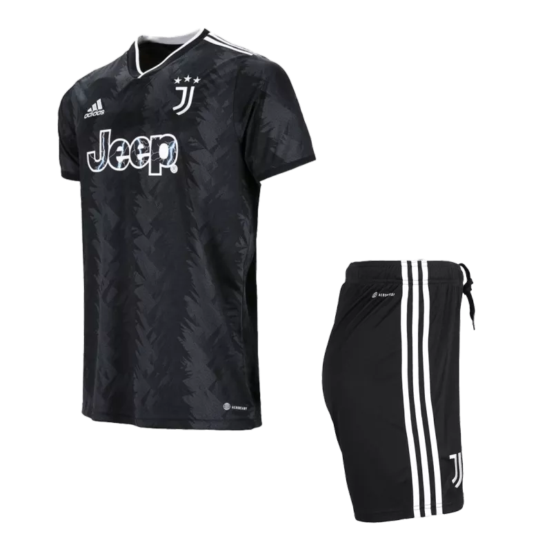 Juventus Away Kids Soccer Jerseys Kit 2022/23 - vstockx