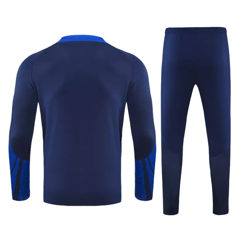 PSG 1/4 Zip Tracksuit 2022/23 Kids Navy - vstockx