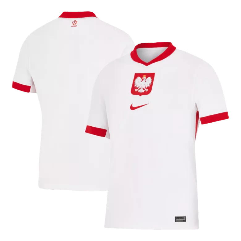 Poland Home Soccer Jersey EURO 2024 - vstockx