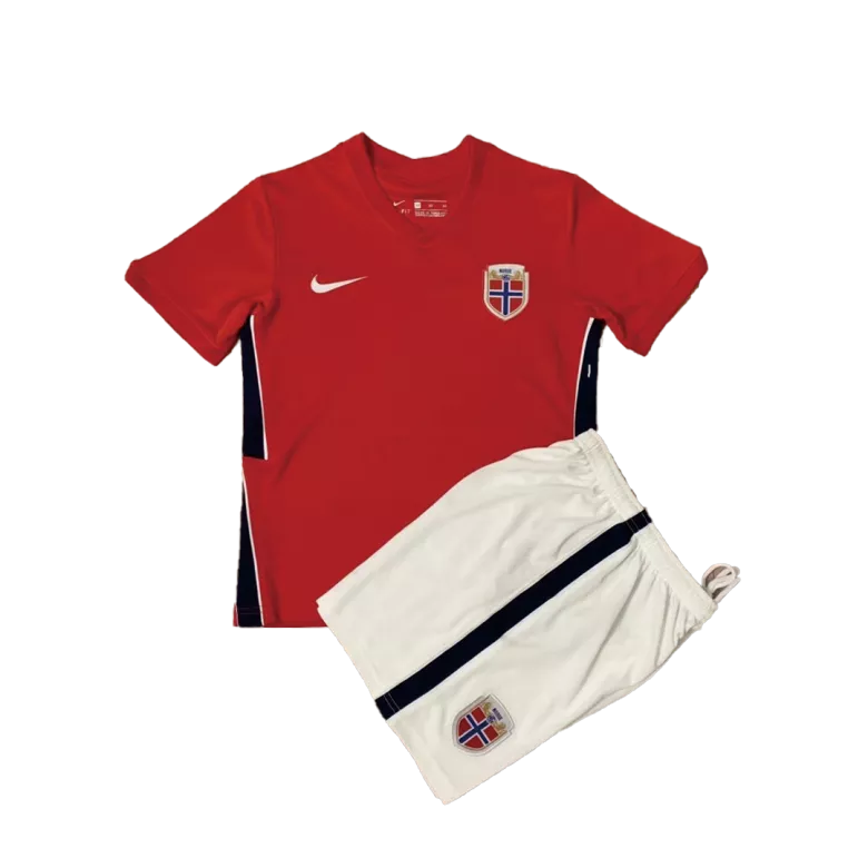 Norway Home Kids Soccer Jerseys Kit 2020 - vstockx