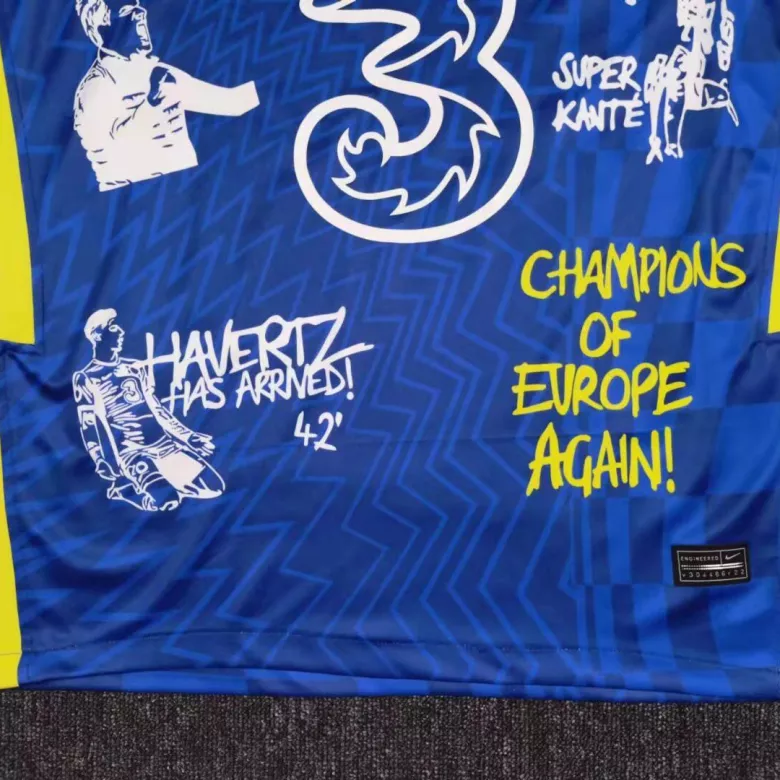 Chelsea Home Long Sleeve Soccer Jersey 2021/22 - vstockx