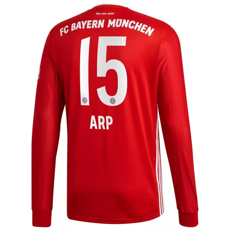 ARP #15 Bayern Munich Home Long Sleeve Soccer Jersey 2020/21 - vstockx