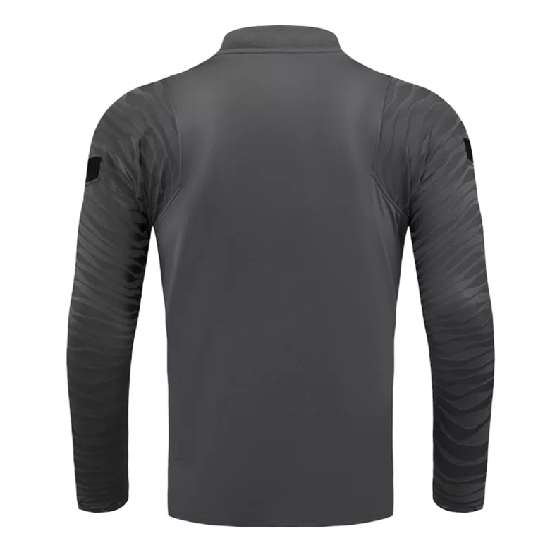 PSG 1/4 Zip Tracksuit 2021/22 Dark Gray - vstockx