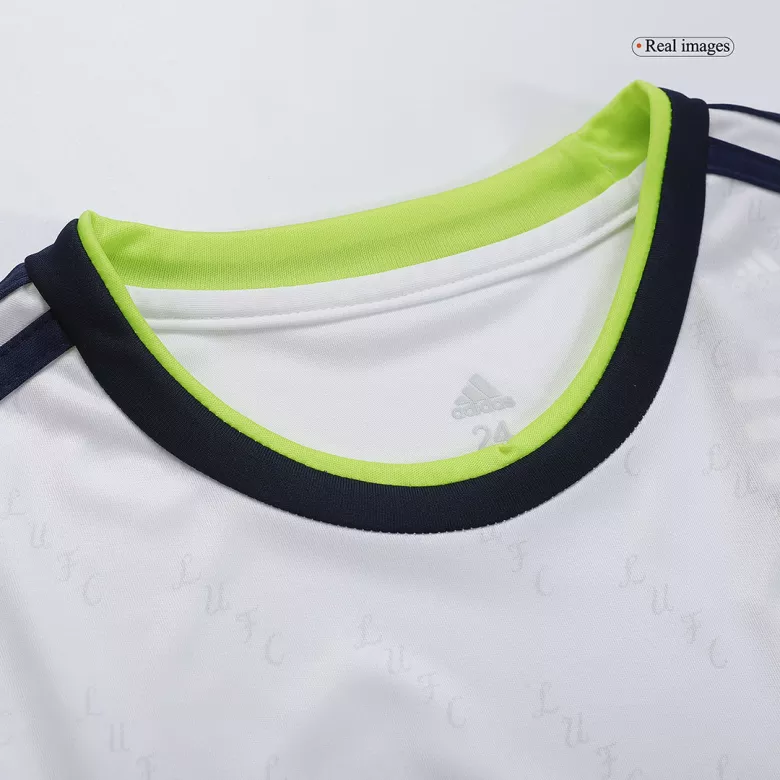 Leeds United Home Kids Jerseys Kit 2022/23 - vstockx