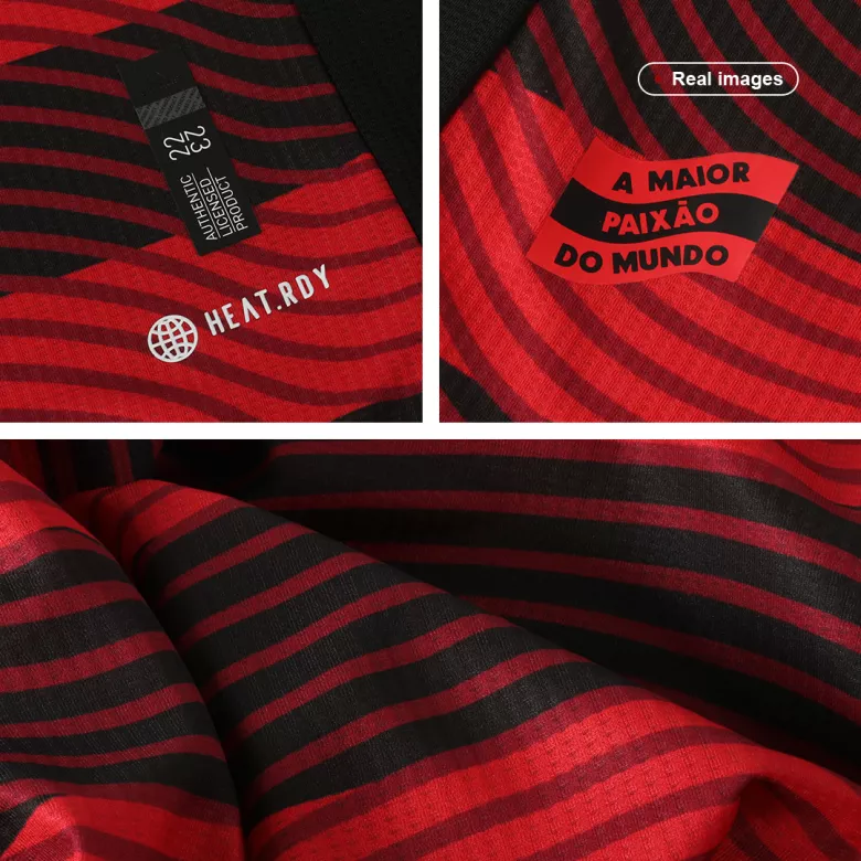 CR Flamengo Home Authentic Soccer Jersey 2022/23 - vstockx