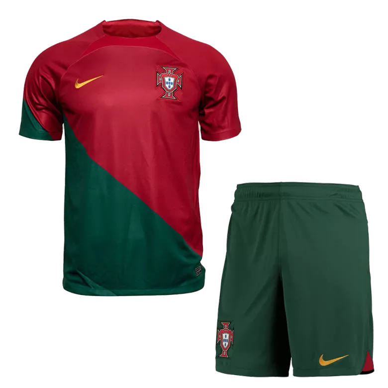 Portugal Home World Cup Jerseys Kit 2022 - vstockx