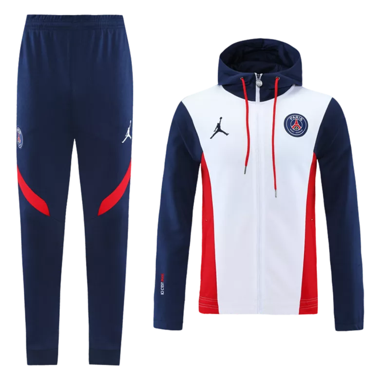 PSG Hoodie Tracksuit 2021/22 White - vstockx
