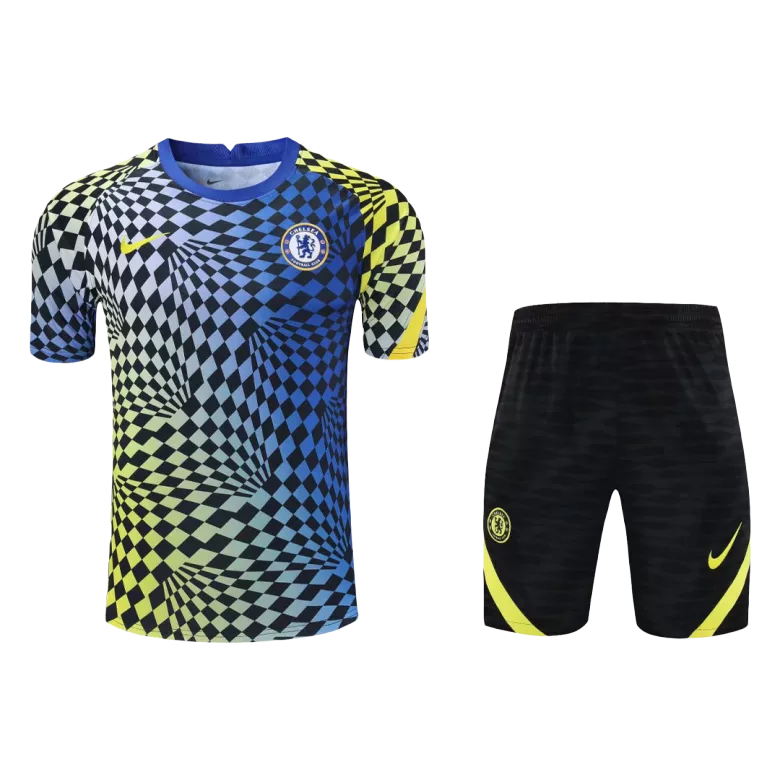 Chelsea Pre-Match Jerseys Kit 2021/22 - vstockx