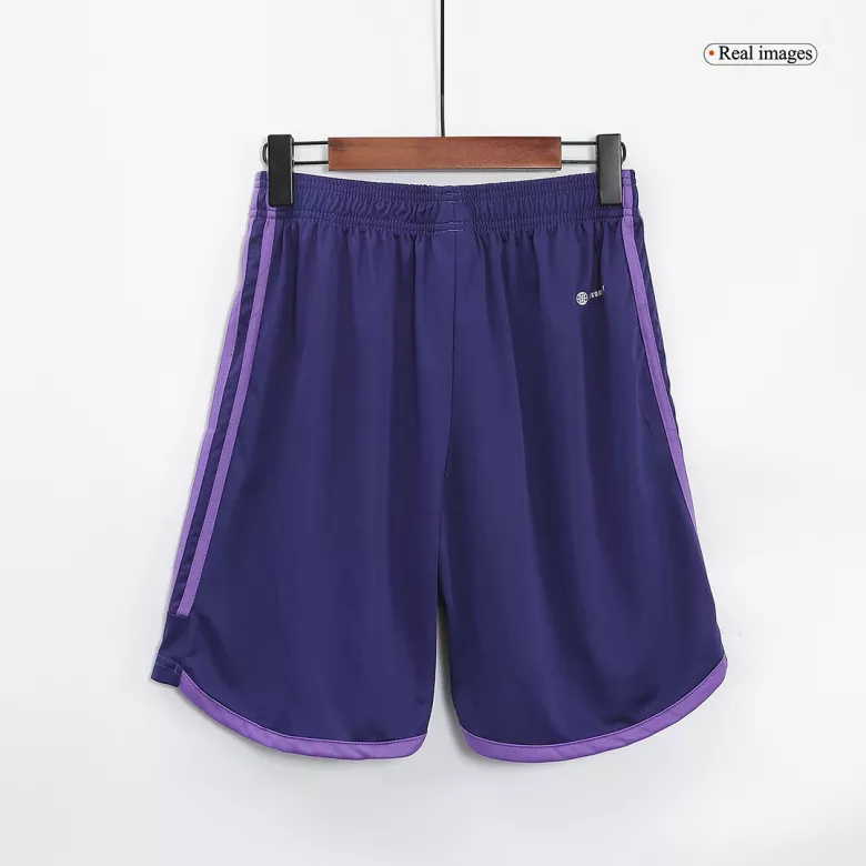 Argentina Away Soccer Shorts 2022 - vstockx