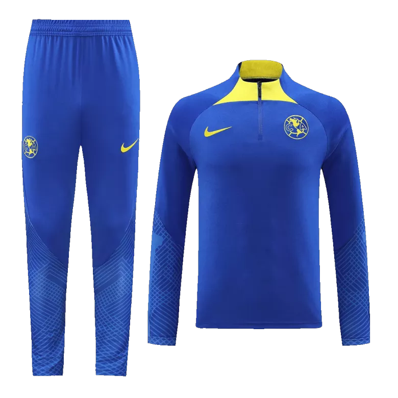Club America 1/4 Zip Tracksuit 2023 Blue - vstockx