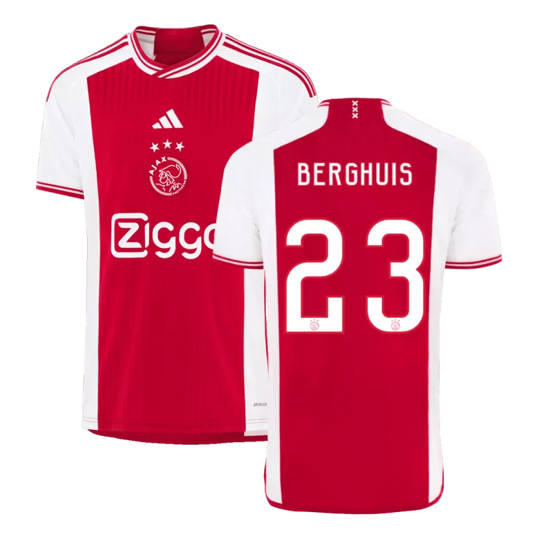 BERGHUIS #23 Ajax Home Soccer Jersey 2023/24 - vstockx