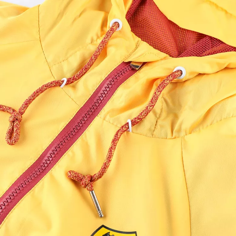 Roma Hoodie Windbreaker Jacket 2022/23 - Black&Red - vstockx