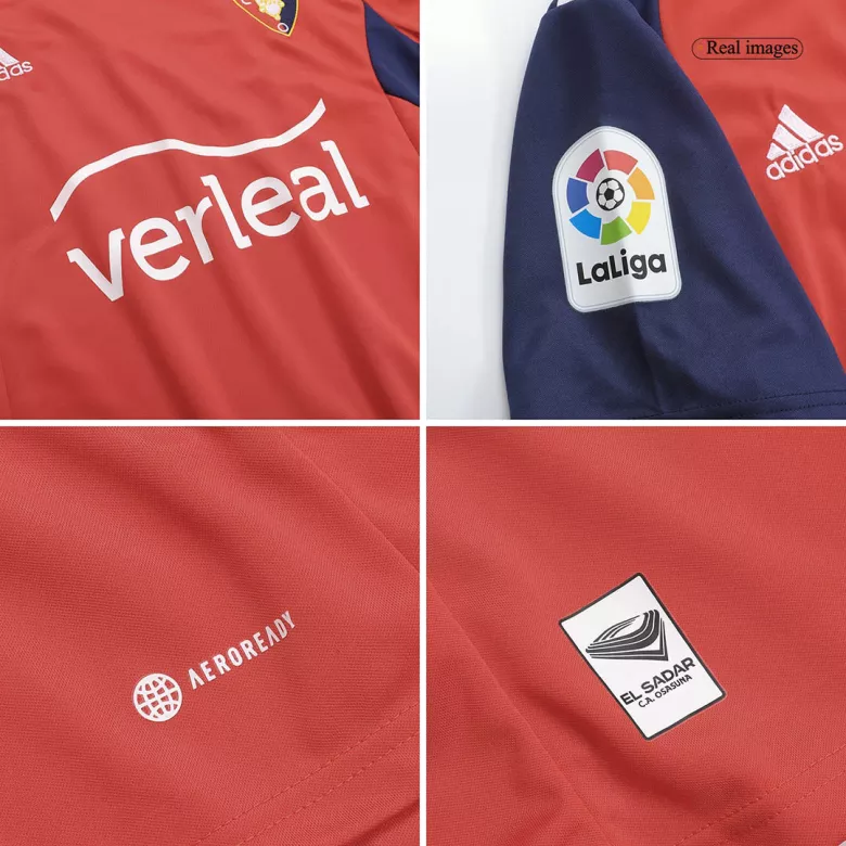CA Osasuna Home Soccer Jersey 2022/23 - vstockx