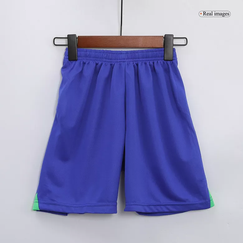 Brazil Home Kids Soccer Jerseys Kit 2022 - vstockx