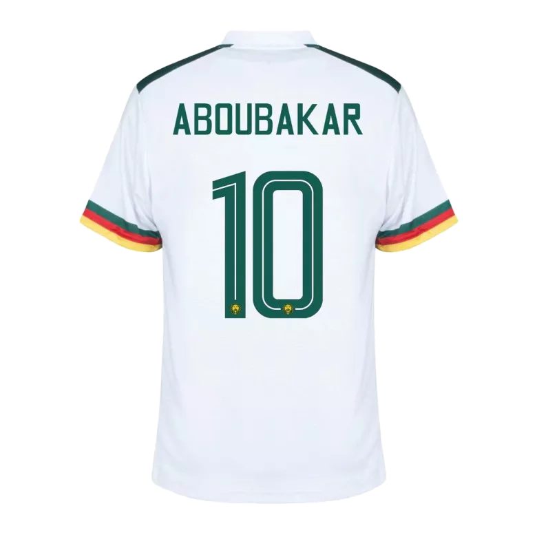 ABOUBAKAR #10 Cameroon Away Jersey World Cup 2022 - vstockx