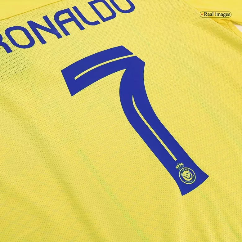 RONALDO #7 Al Nassr Home Soccer Jersey 2023/24 - vstockx