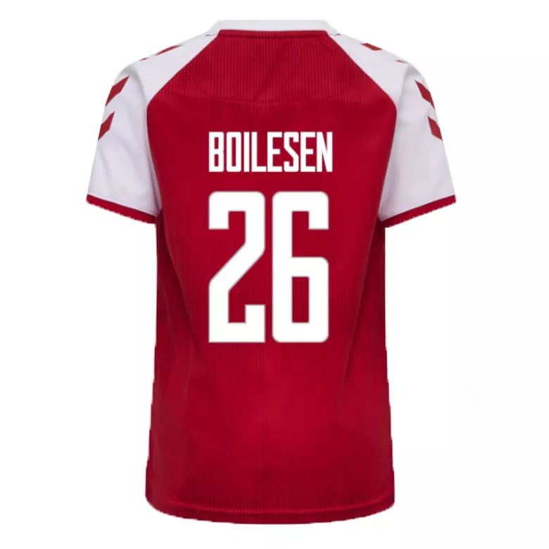 BOILESEN #26 Denmark Home Soccer Jersey 2021 - vstockx