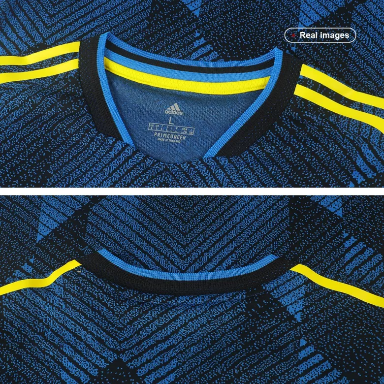 Authentic Manchester United Third Away Long Sleeve Soccer Jersey 2021/22 - vstockx