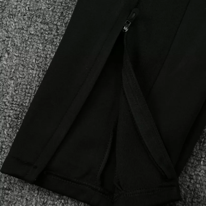 Real Madrid Hoodie Tracksuit 2021/22 Black - vstockx