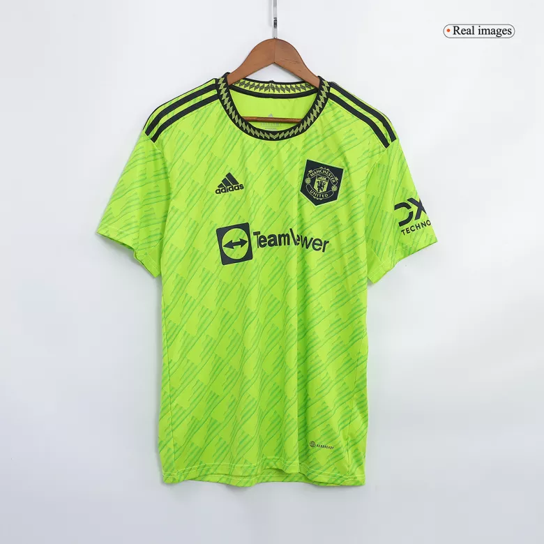 B.FERNANDES #8 Manchester United Third Away Jersey Shirt 2022/23 - vstockx