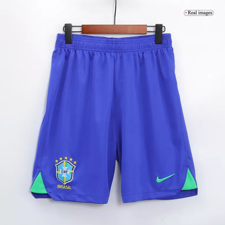 Brazil Home Soccer Shorts 2022 - vstockx