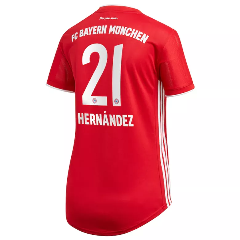 HERN��NDEZ #21 Bayern Munich Home Soccer Jersey 2020/21 Women - vstockx