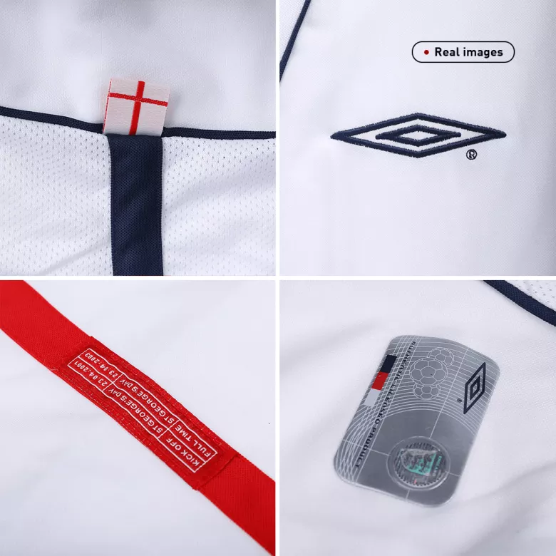 Retro England Home Jersey 2002              �� - vstockx