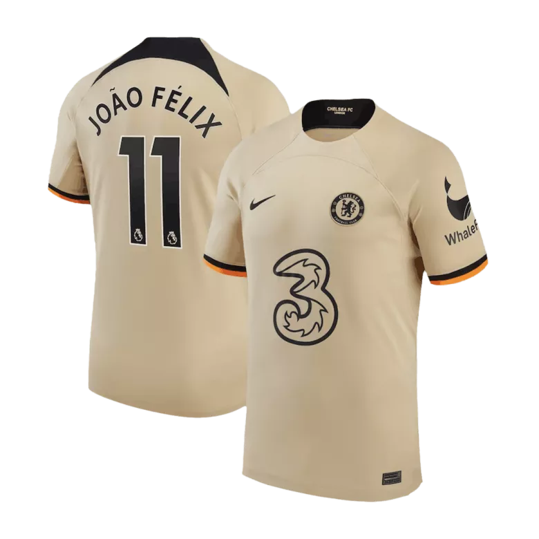 JO?O F��LIX #11 Chelsea Third Away Authentic Jersey 2022/23 - vstockx