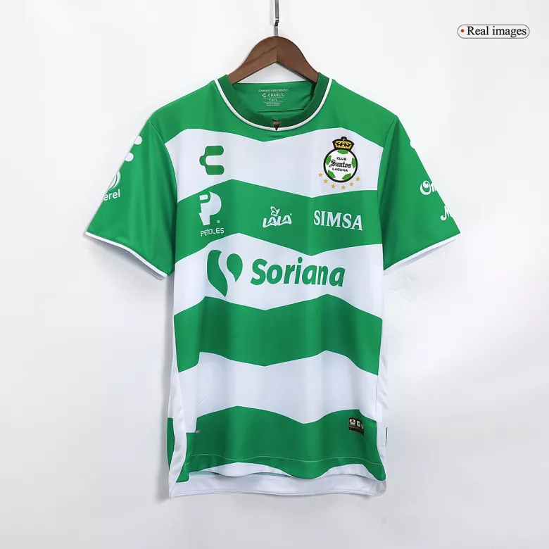 Santos Laguna Home Soccer Jersey 2023/24 - vstockx