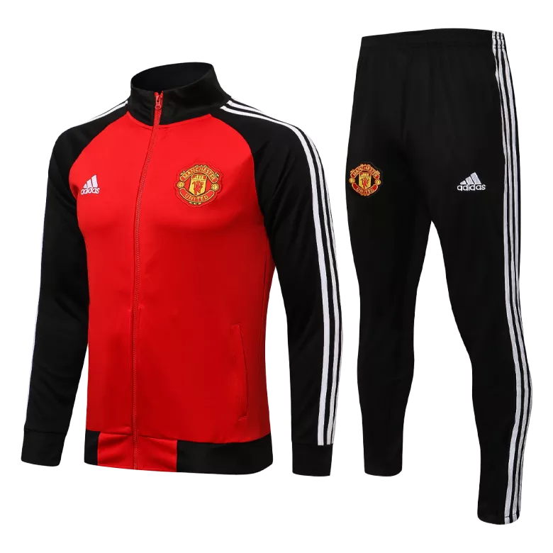 Manchester United Tracksuit 2021/22 Red&Black - vstockx