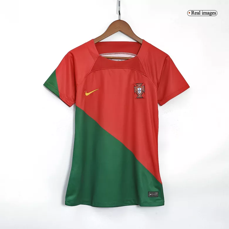 Portugal Home Jersey Shirt 2022 Women - vstockx