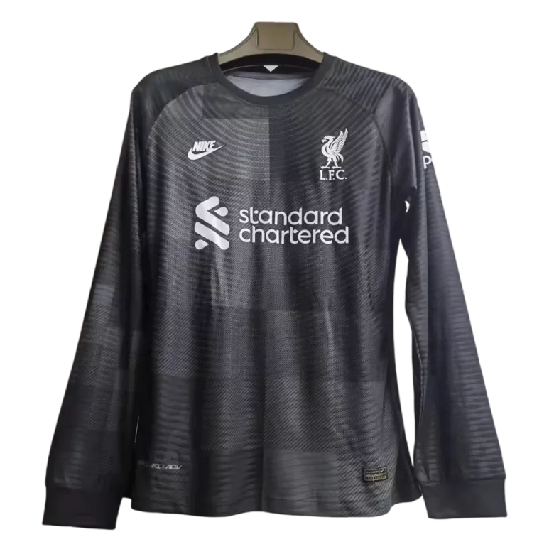 Authentic Liverpool Third Away Goalkeeper Long Sleeve Soccer Jersey 2021/22 - vstockx