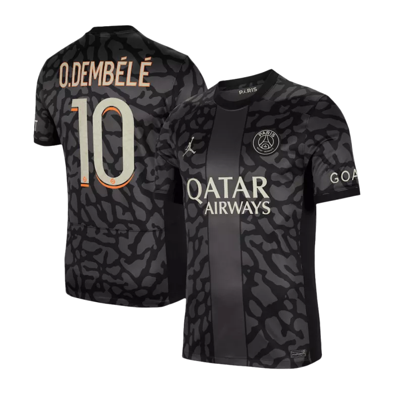 O.DEMB��L�� #10 PSG Third Away Soccer Jersey 2023/24 - vstockx