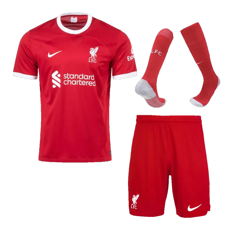 Liverpool Home Jerseys Full Kit 2023/24 - vstockx