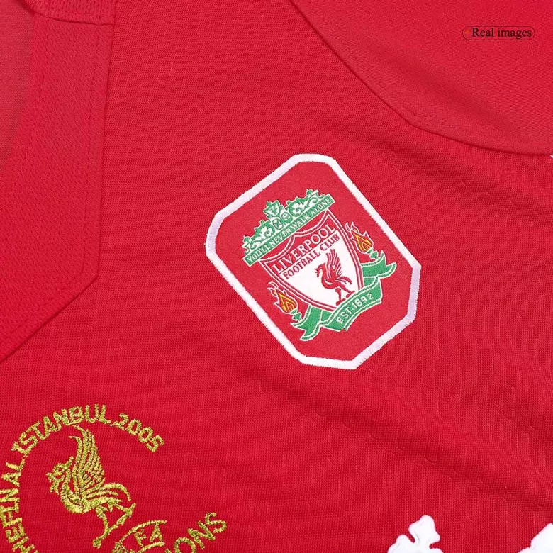 Retro Liverpool Champion League Jersey 2005              �� - vstockx