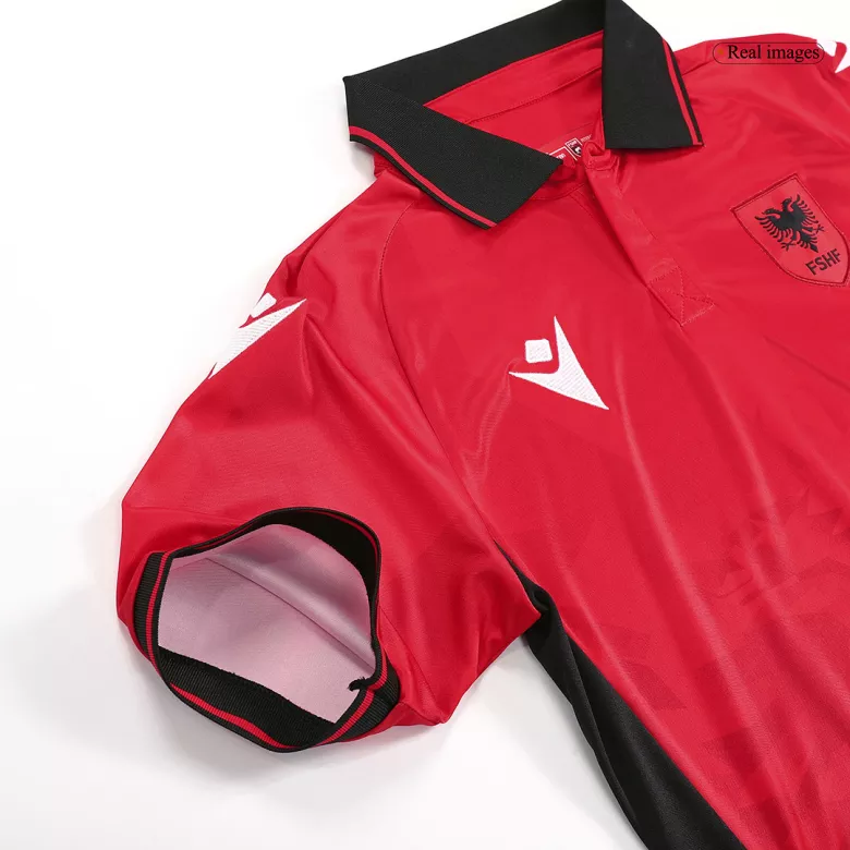 Albania Home Soccer Jersey 2023/24 - vstockx