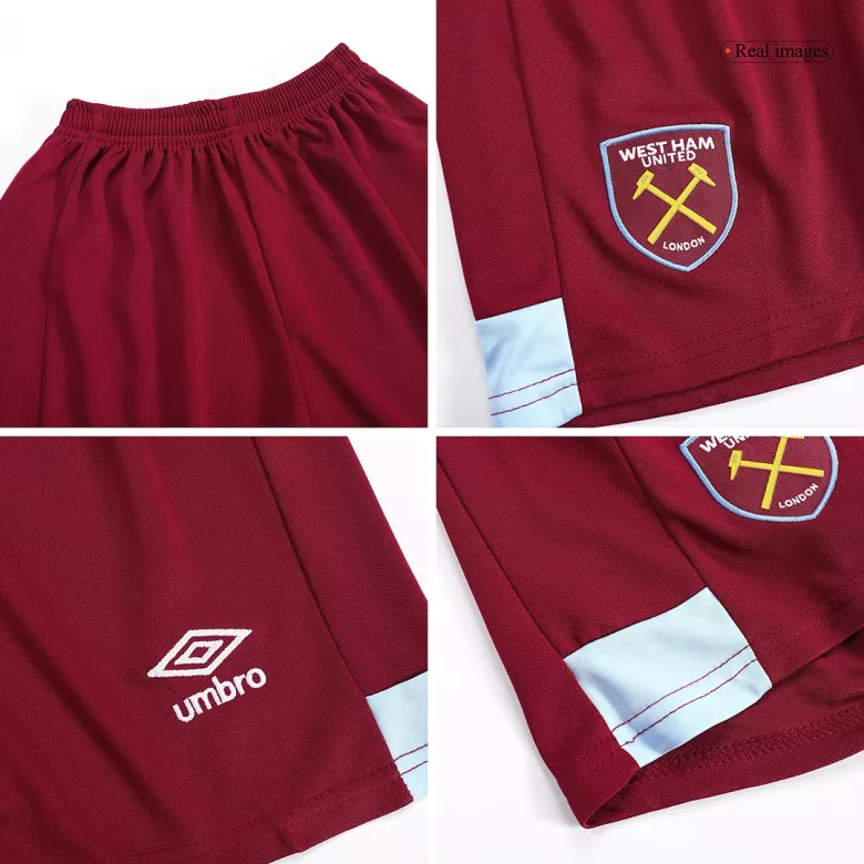 West Ham United Home Kids Soccer Jerseys Kit 2023/24 - vstockx