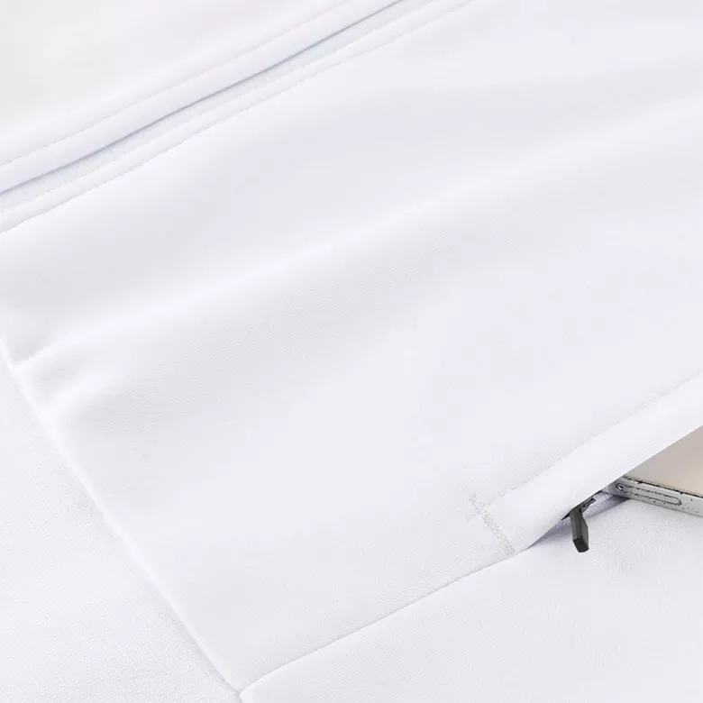 Real Madrid Jacket Tracksuit 2023/24 White - vstockx