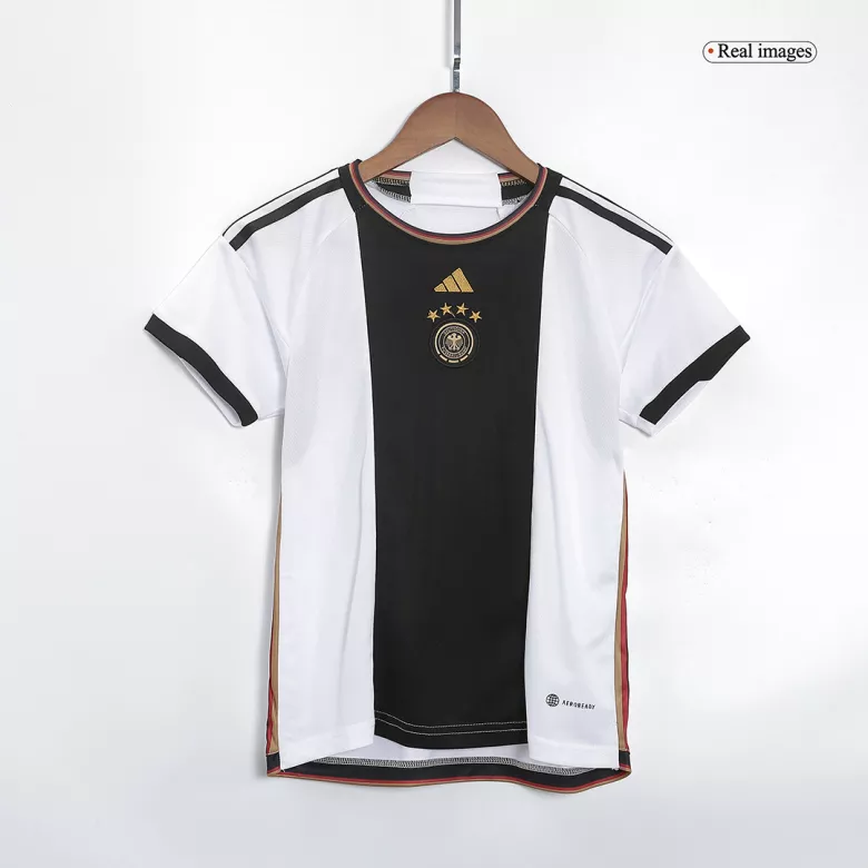Germany Home World Cup Kids Jerseys Kit 2022 - vstockx