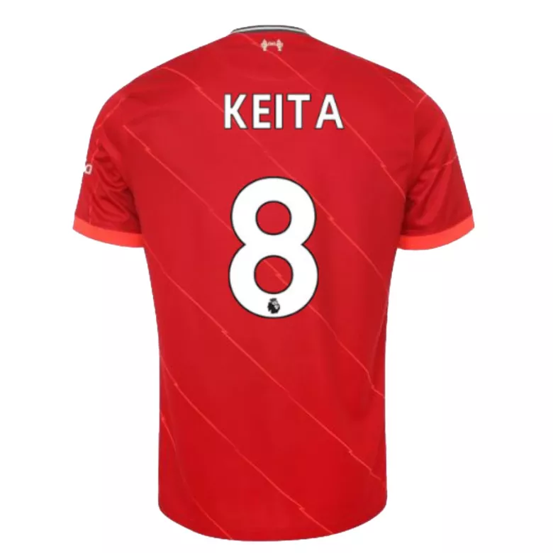 KEITA #8 Liverpool Home Soccer Jersey 2021/22 - vstockx