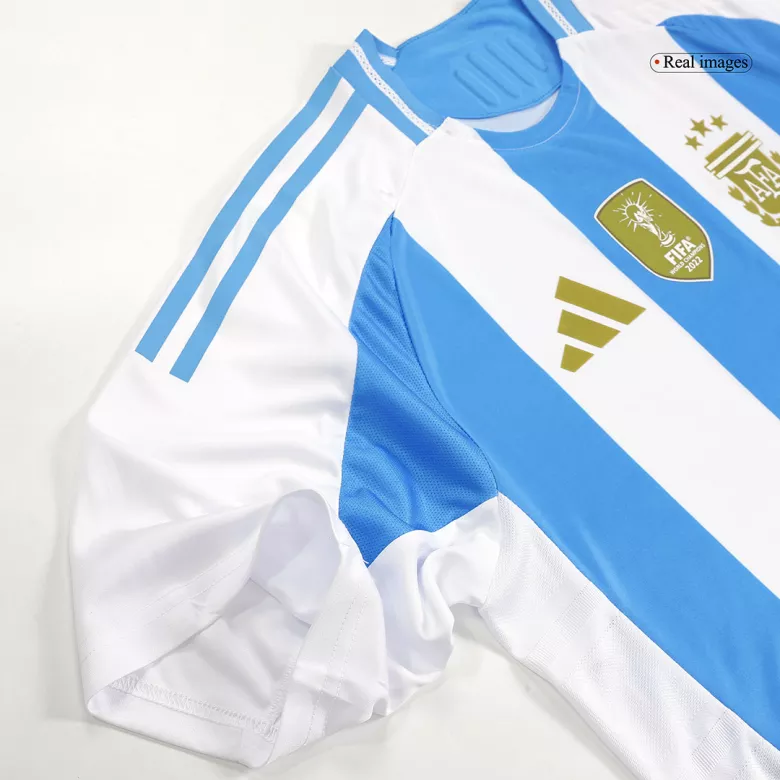 Argentina Home Authentic Soccer Jersey Copa America 2024 - vstockx
